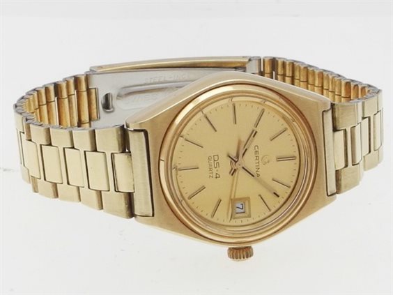 Reloj Certina Mujer DS-4 in Acero chapado en oro amarillo 6305539 - 6305539